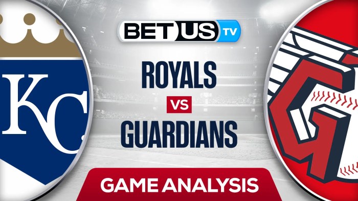 Guardians vs Royals Statistik Duel Pitcher