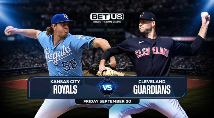 Guardians vs Royals Head to Head Pitcher yang Bakal Panaskan Seri